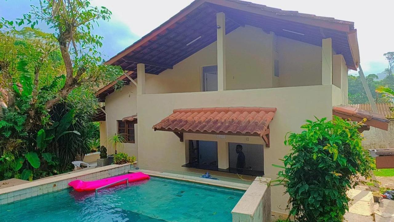Piscina Climatizada, Jacuzzi E Com Grande Area Verde Ubatuba Eksteriør billede